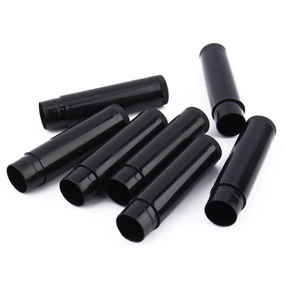100 PCS  5g Twist Up Plastic Lipstick Containers -Black