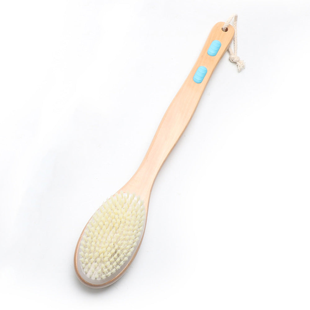 Dry Brushing Body Brush ¨C Back Scrubber for Shower Exfoliating Bath Bristle Brush