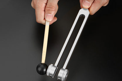 4 Piece Tuning Fork Set with Mallet Sound Tool
