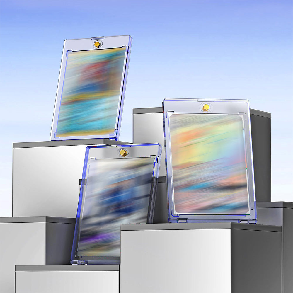 5 PCS Plastic Trading Card Holders