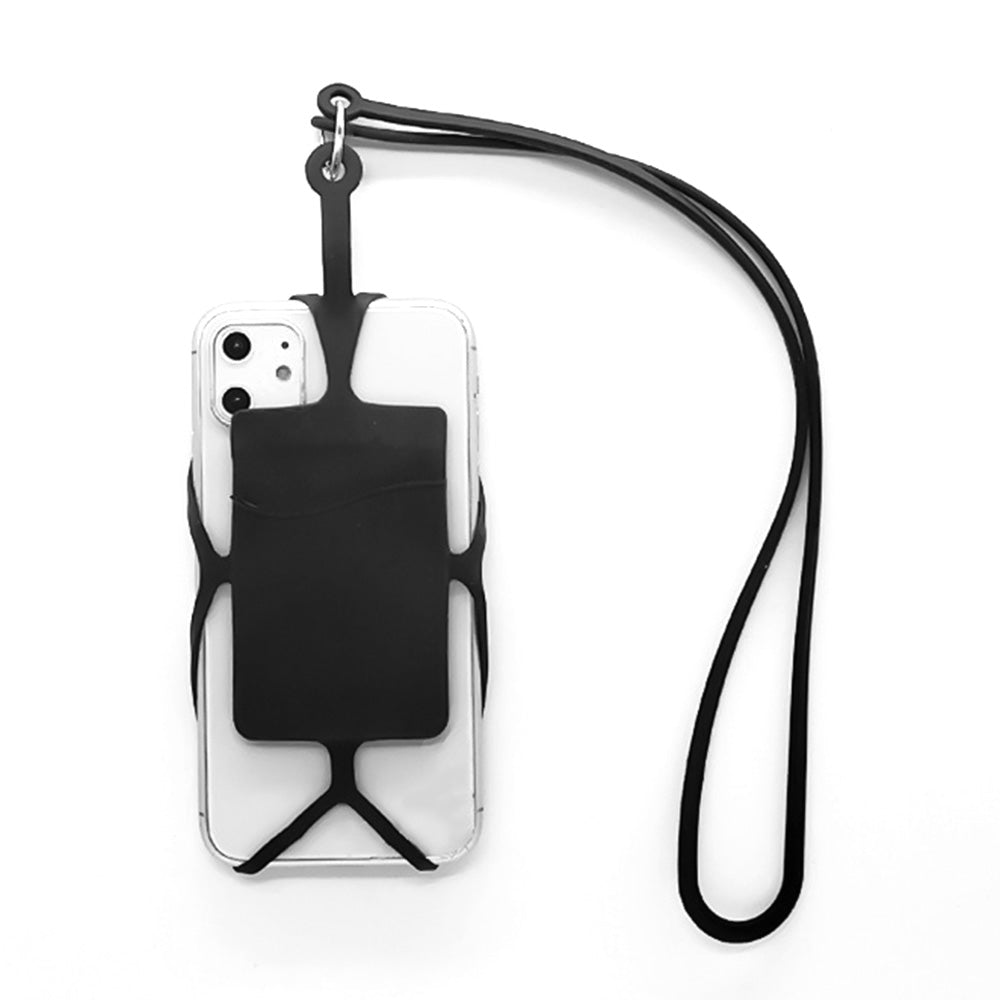 4PCS Universal Cell Phone Lanyard With Adjustable Neck Strap And Card Holder