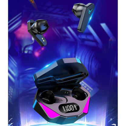TWS Gaming Earbuds Low Latency Bluetooth Earphone with Mic Bass Audio Sound Positioning Stereo Wireless Headphones