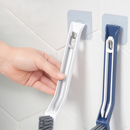 2Pcs Multifunctional 2-in-1 Crevice Gap Cleaning Brush