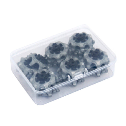 18PCS Screw Golf Shoe Spikes Set Fast Twist Studs Cleats for Lawn Cricket Shoe Players