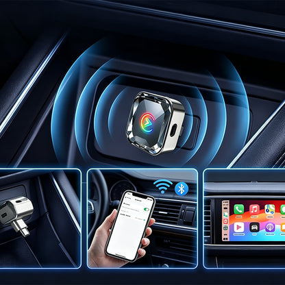 2 in 1 Wireless CarPlay Adapter Android Auto Wireless Adapter
