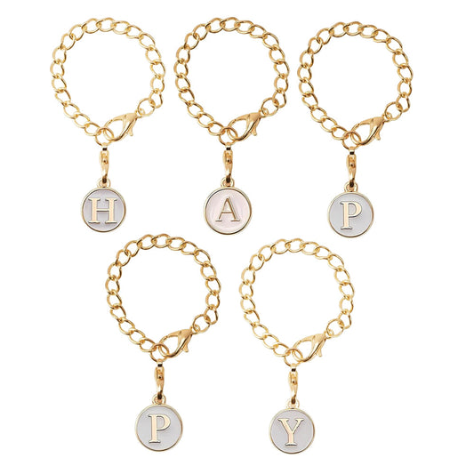 Letter Charm Accessories for Stanley Cup Tumbler With Handle Style 2