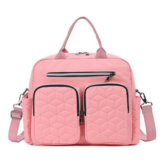 Diaper Bag Tote Baby Changing Bag Baby Bags for Mom Multifunction Travel Diaper Bag for Women Pink