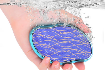 2Pcs Portable Reusable Crystal Skin Epilator For Women And Men Legs Back And Body-Blue