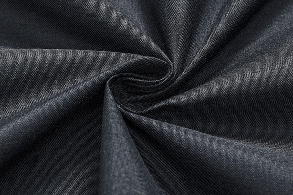 2 Pack 100 Percent Blackout Curtains - Black