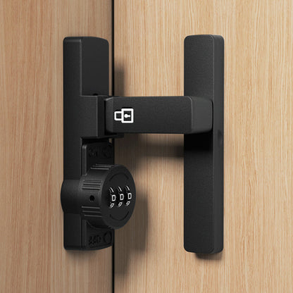 Password Door Lock Chirld-proof Latch Glow in the Dark Home Security Lock for Cabinet Bathroom