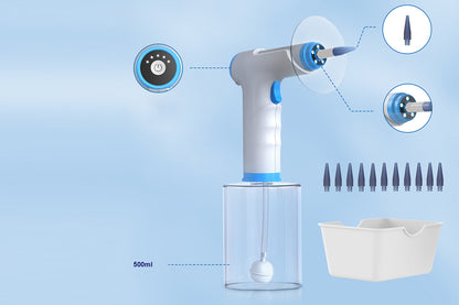 Electric Ear Wax Removal Kit Ear Cleaner with 4 Pressure Modes for Adult Ear Care