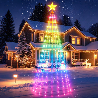 Bluetooth App Programmable USB Christmas Tree Pixel LED Lights with Music Sync