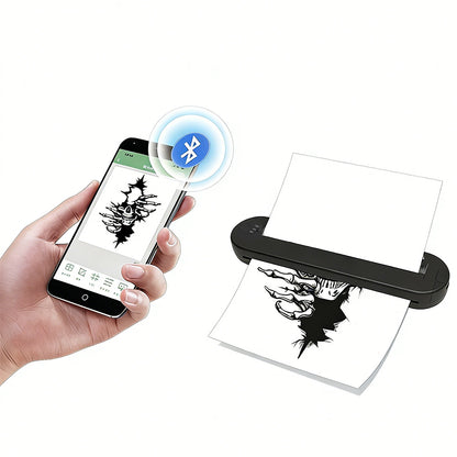 Portable Bluetooth Thermal Tattoo Stencil Printer