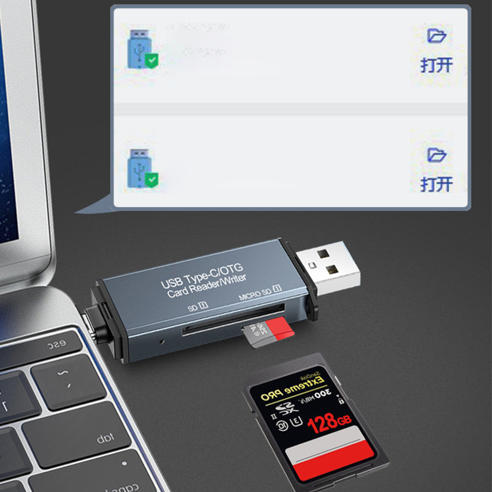 USB 3.0 Multifunctional Memory Card Reader Micro SD/SD Card Adapter for PC Tablet Camera