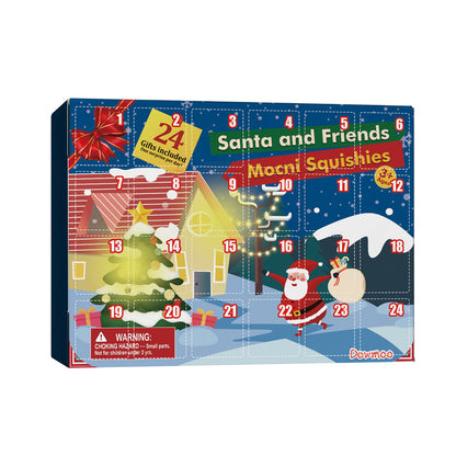 24 Days Christmas Countdown Advent Calendar with 24 Toys Christmas Gift Kids Xmas Gift