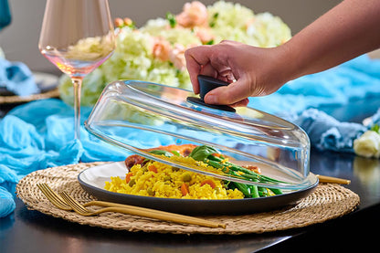 Kitchen Glass Microwave Splatter Cover