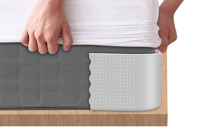 4Pcs Lock Sheet Holders Heavy Duty Bed Sheet Straps Keep Sheets Tight Fit All Mattress -Grey