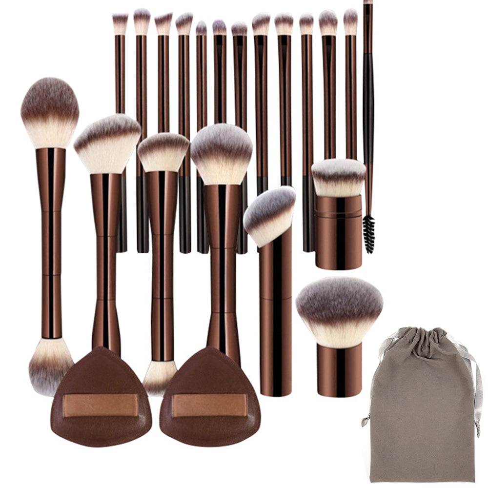 20Pcs Makeup Brushes Set Include Eyeshadow Brush Concealer Brush Foundation Brush
