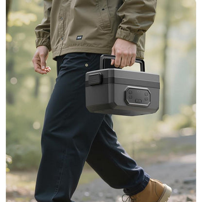 Insulated Lunch Box Electric Food Warmer with 6 Temp and 8 Timer for Camping