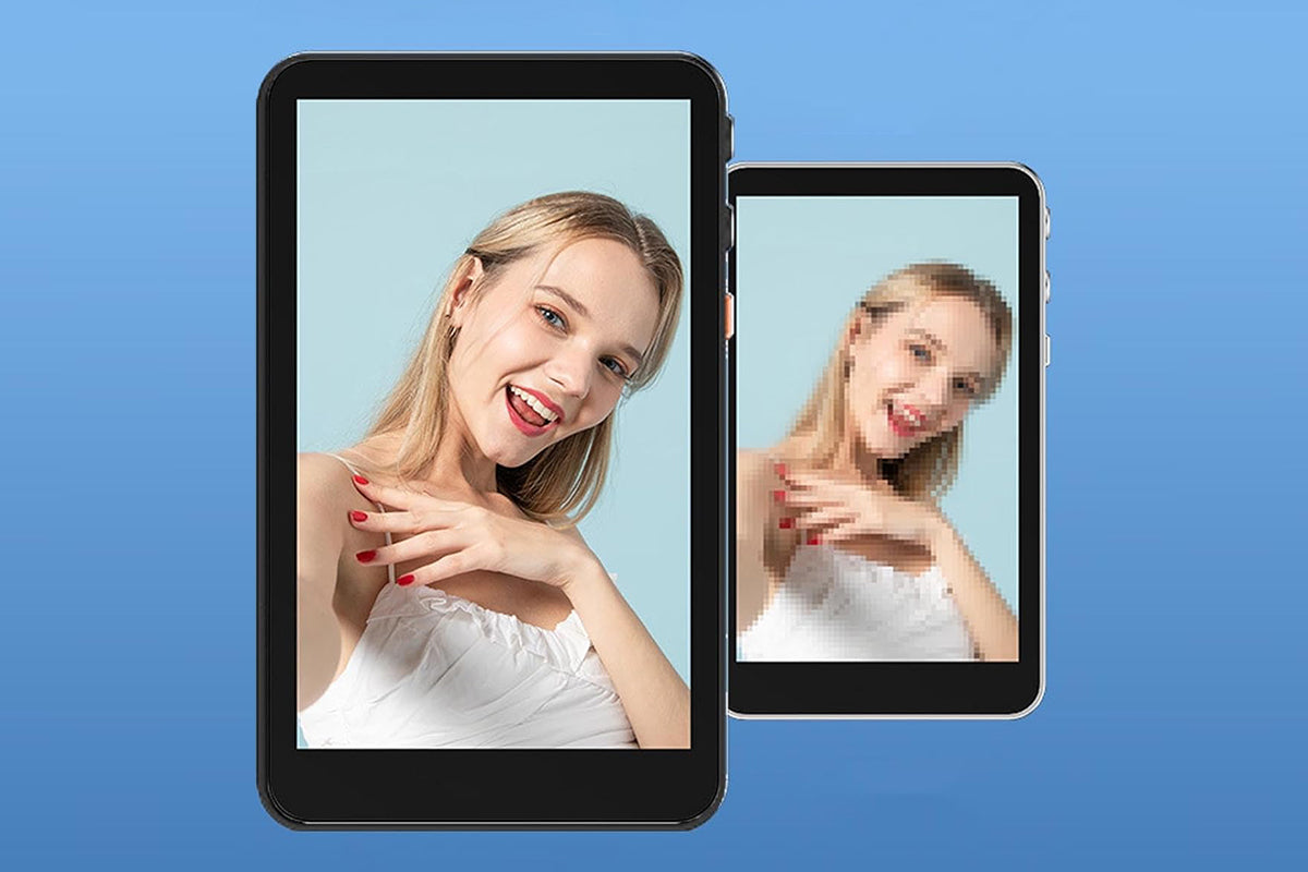 Vlog Selfie Monitor Screen Attractive Back Camera Monitor for Vlog Live TikTok-Black