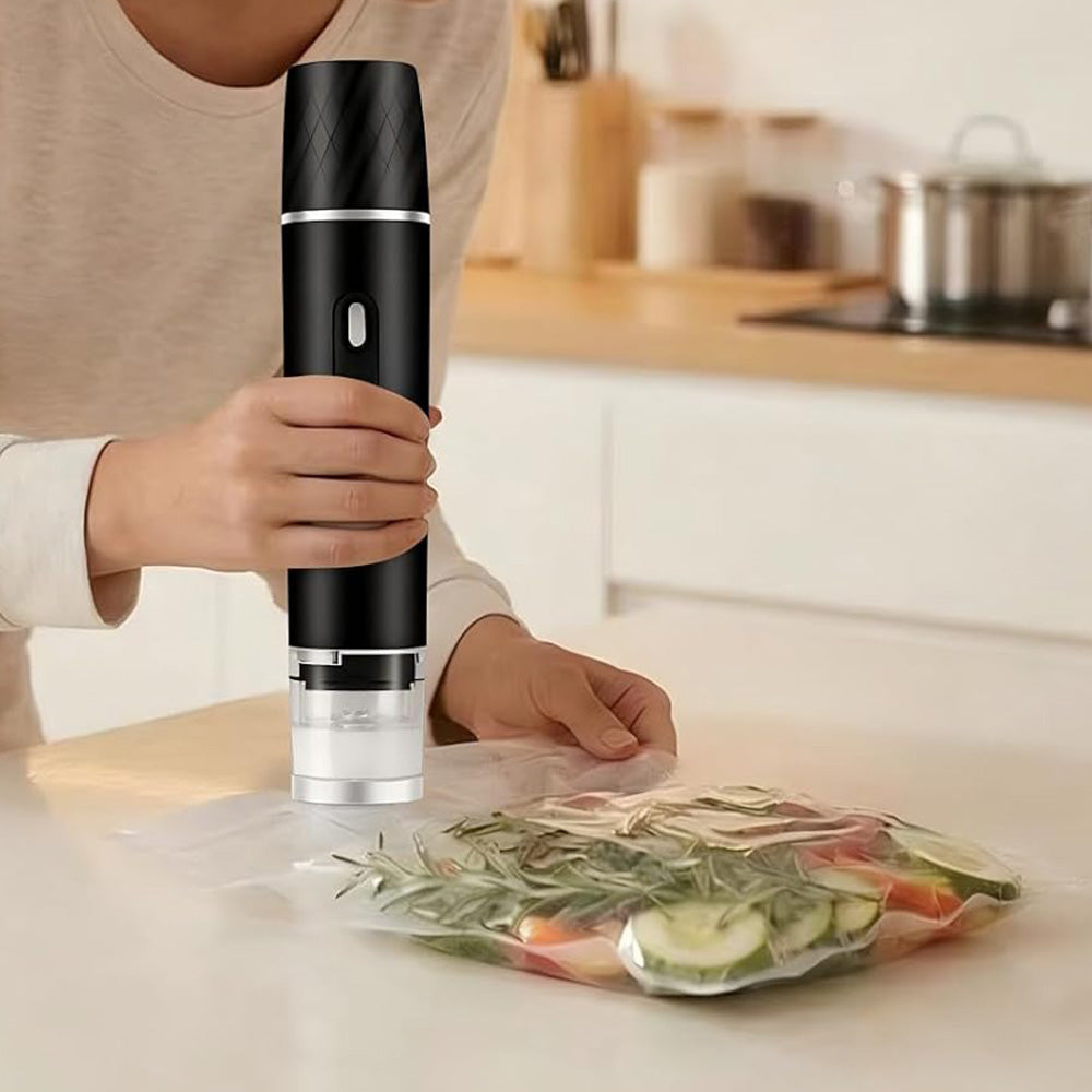 Handheld Vacuum Sealer with 30 Reusable Bags