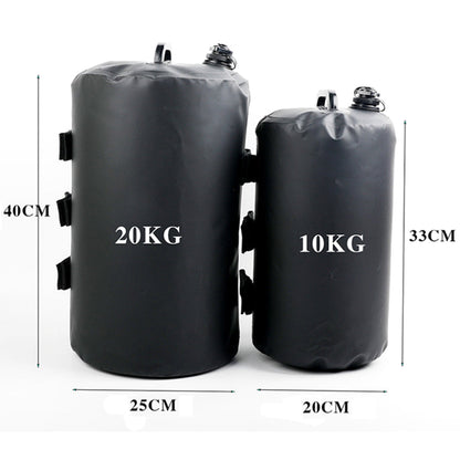 4Ps Canopy Weight Water Bag Anti-Wind Weight Anchor for Tent Awnings Camping Outdoor Umbrella