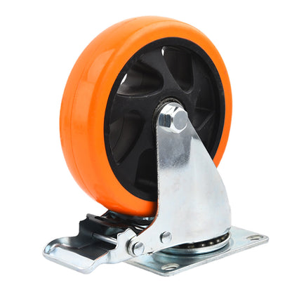 4 PCS Swivel Caster Wheels with Brake Castor Wheels