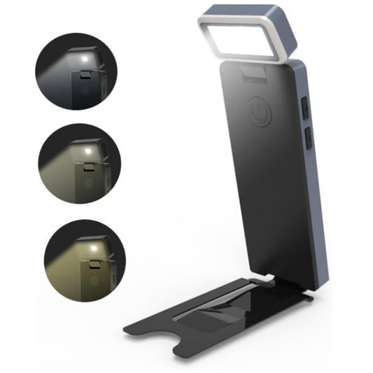 3 Colors 5 Brightness Clip-on Bookmark Light Rechargeable Dimmable Reading Light