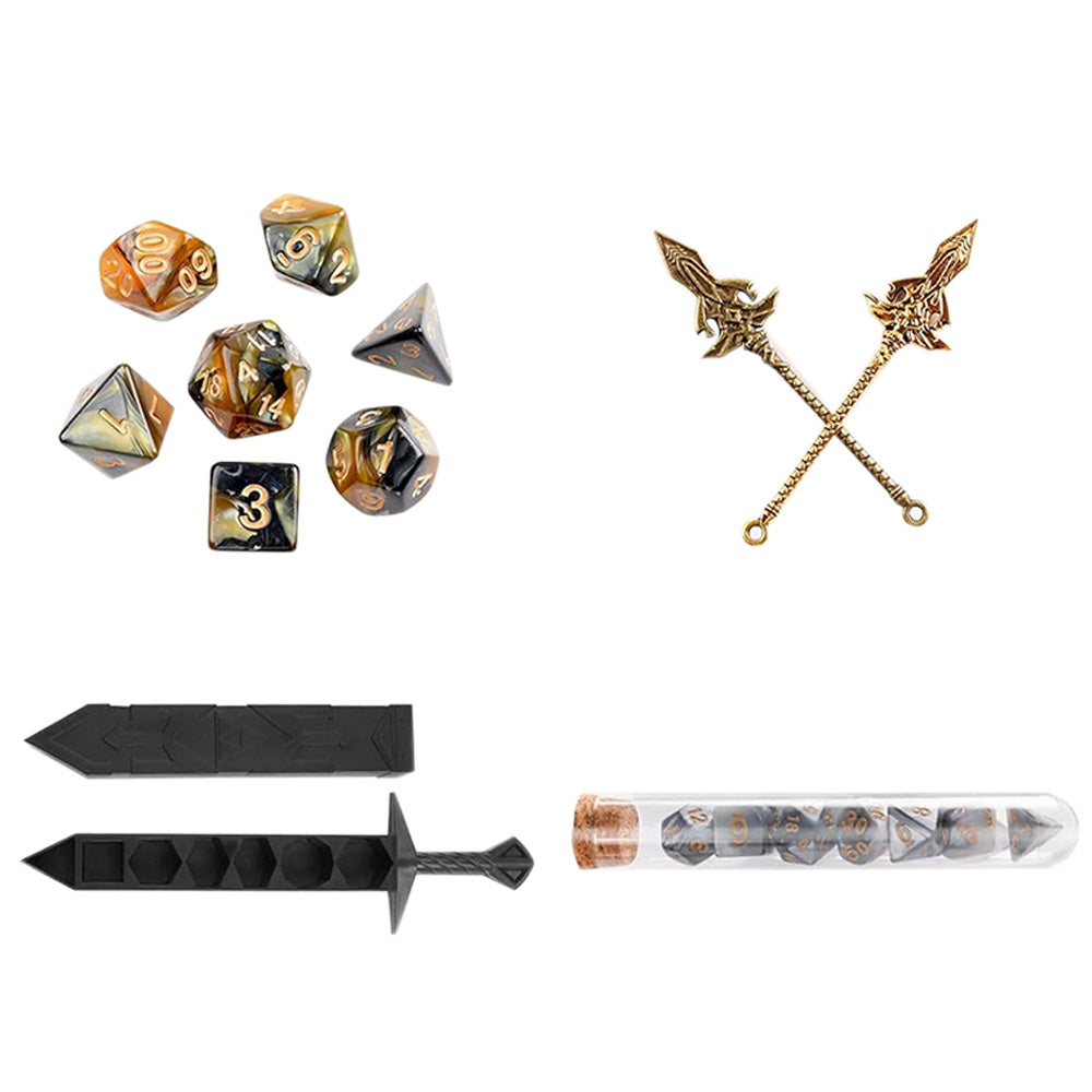 24-Piece Dice Advent Calendar Set Christmas Countdown with Polyhedral Dice for Teens and Adult