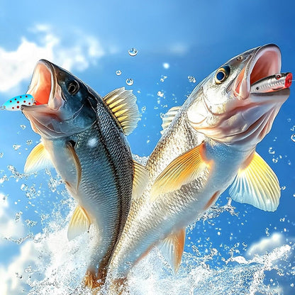 Fishing Advent Calendar 24-Day Christmas Countdown with Tackle and Lure Gifts Style 2