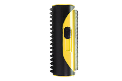 2Pcs Two Sided Pet Grooming Brush Hair Shedding Trimmer Comb Dog Cat Hair Fur Removal-Yellow