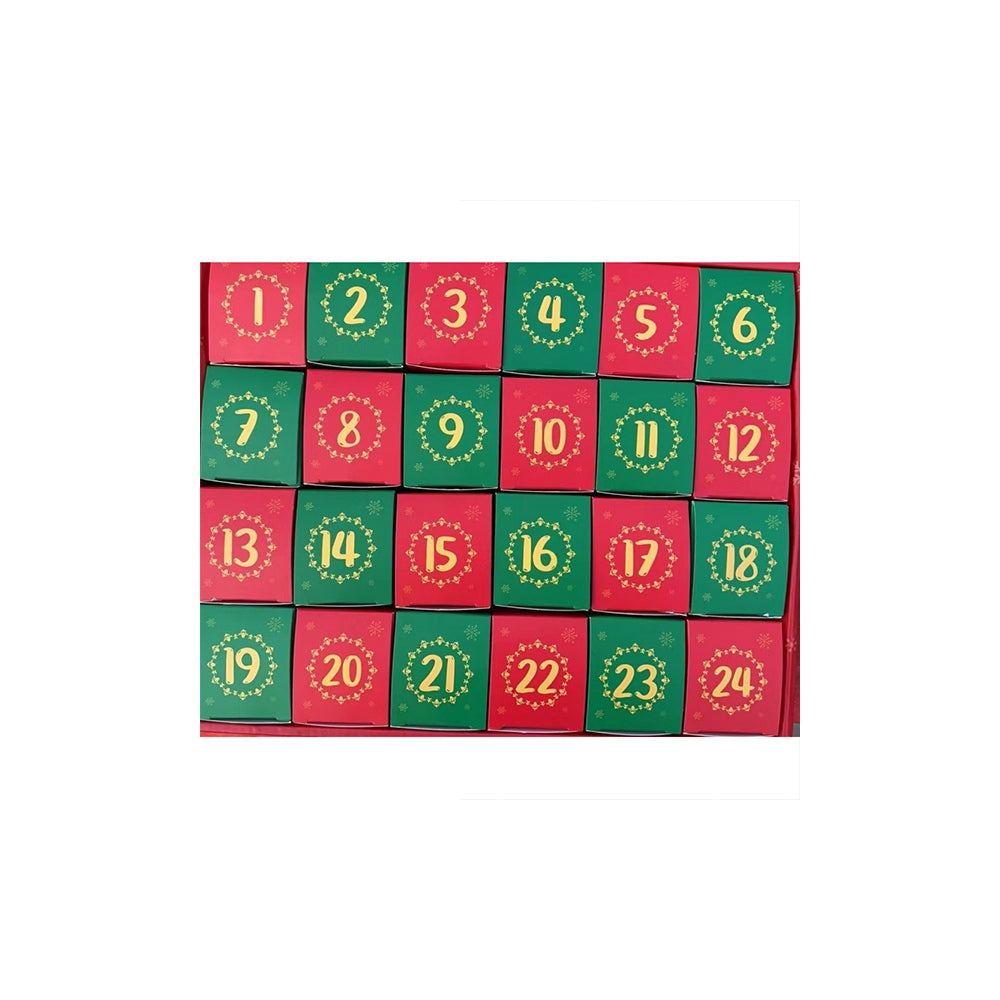 Christmas Flower Bouquet Advent Calendar Gift Set