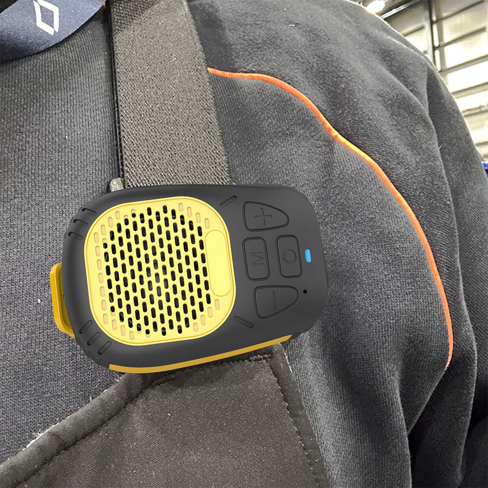 Wearable Clip On Bluetooth Speaker IP56 Waterproof Portable Wireless