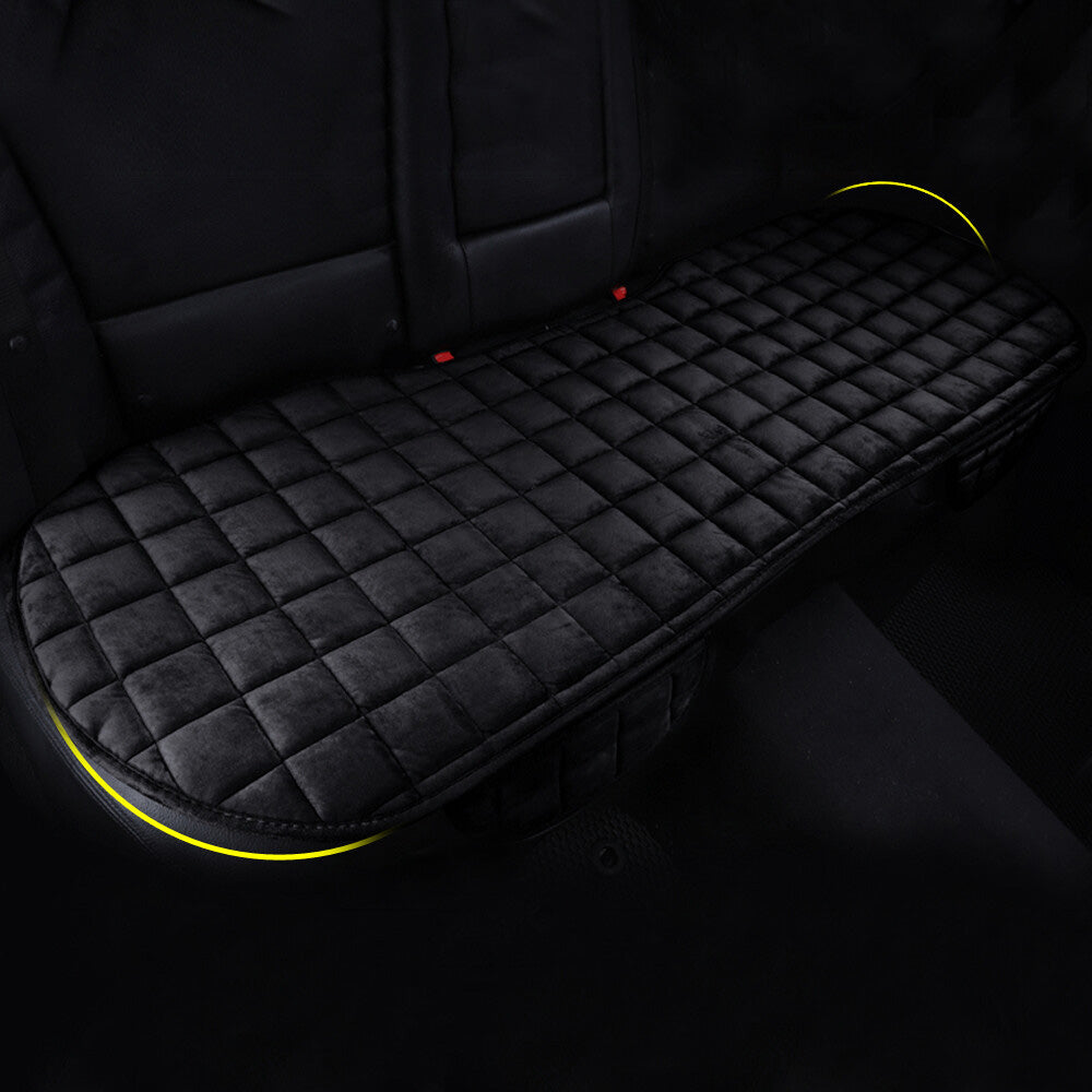Universal Car Rear Seat Cover Back Seat Protector Mat Black