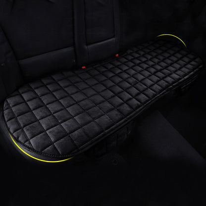 Universal Car Rear Seat Cover Back Seat Protector Mat Black