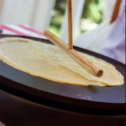 Three Piece Wooden Crepe Spreader Set
