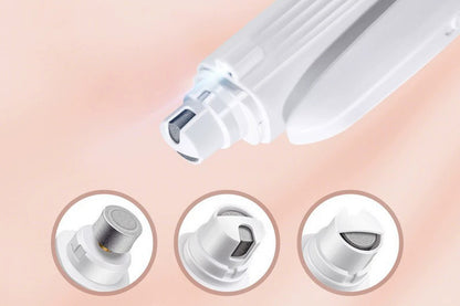 3-in-1 Cat Nail Clippers USB Rechargeable Dog Nail Trimmers with 2 LED Lights