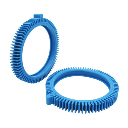 2 Piece Blue Front Tire Kit for Poolvergnuegen Hayward Phoenix
