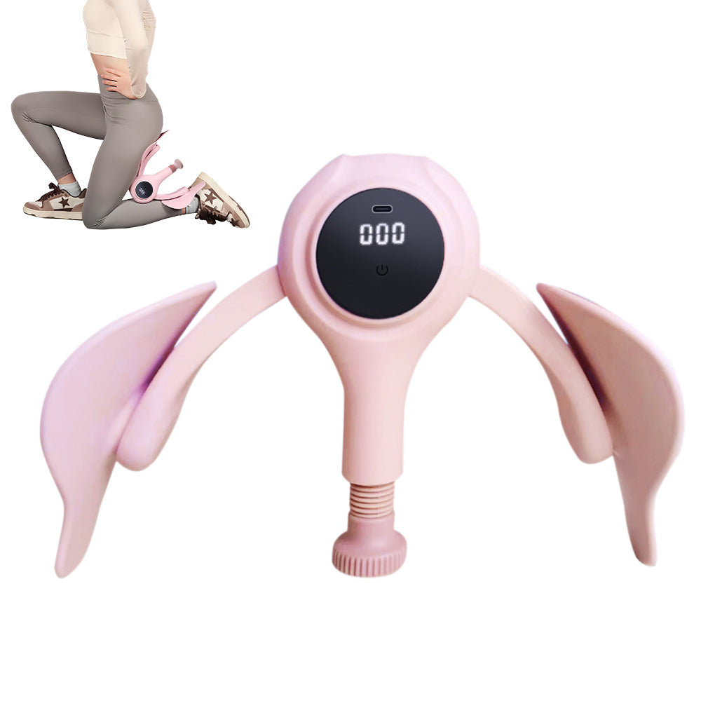 Thigh & Pelvic Trainer with Smart Counter ââ‚?Pelvic Floor Exercise Device Pink