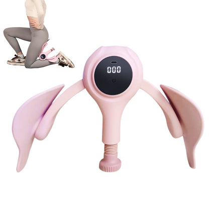 Thigh & Pelvic Trainer with Smart Counter ââ‚?Pelvic Floor Exercise Device Pink