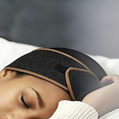 Adjustable Mesh Sleep Cap Breathable Sleeping Hair Protection Wrap Brown