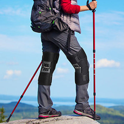 Pair of Adjustable Knee Pads Knee Stabilizer Braces with Springs