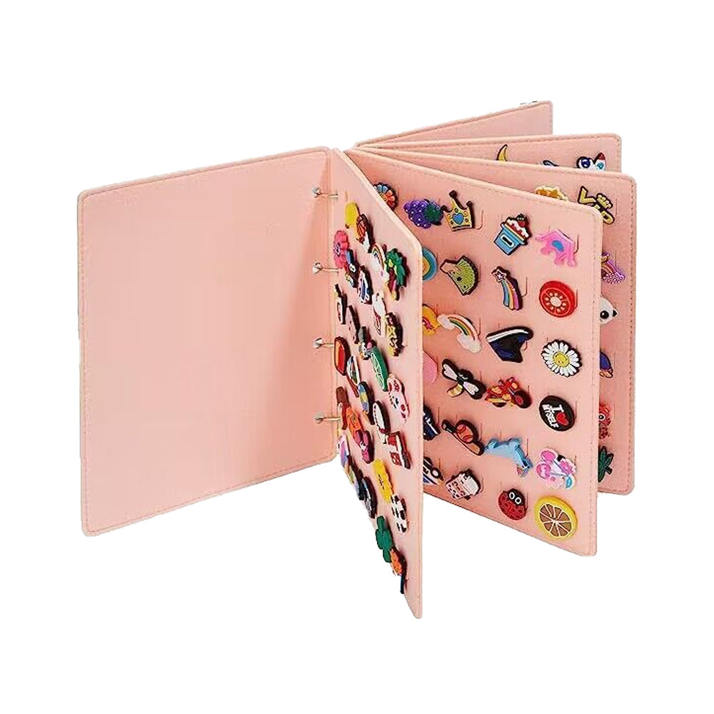 Shoe Charms Organizer Charms Display Holder Pink