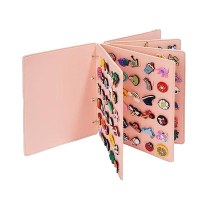 Shoe Charms Organizer Charms Display Holder Pink