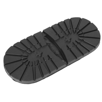 Black Shoe Sole Repair Pads for Mens Shoes and Boots - Heel