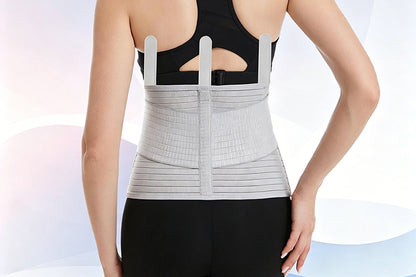 Bamboo Charcoal Fiber Belly Band - Grey