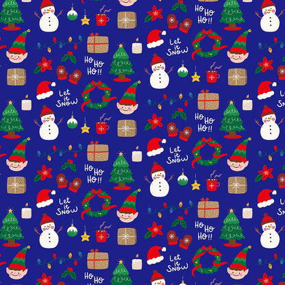 10 Sheets Christmas Wrapping Paper Xmas Present Wrap Paper