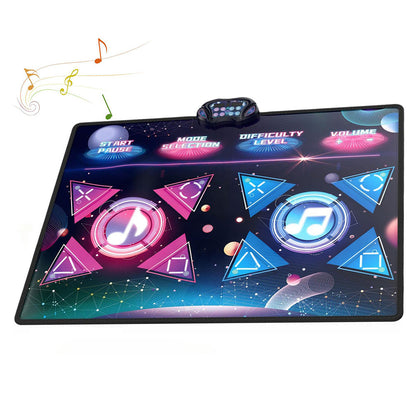 Kids Dance Mat 2-Player Electronic Dancing Pad Floor Game for Girls & Boys