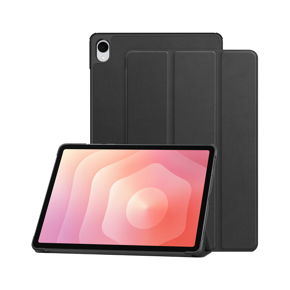 Tablet Case with Auto Wake Sleep for Samsung TAB S10 lite S11 S10 FE S9 S9 FE-Black