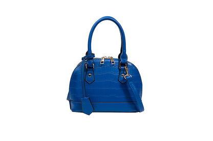 Crossbody Bags For Women Vegan PU Leather Purses Handbag-Blue